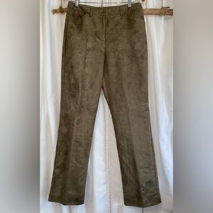 Suede Pants